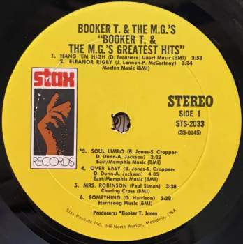 Booker T & The MG's: Booker T. & The M.G.'s Greatest Hits