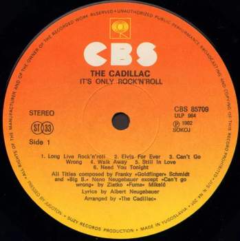 The Cadillac: It's Only Rock 'N' Roll