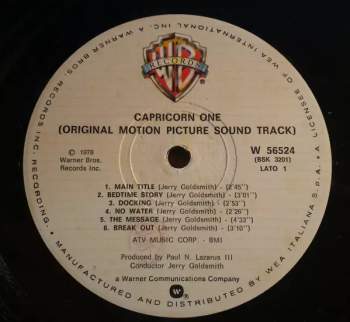 Jerry Goldsmith: Capricorn One: Original Motion Picture Sound Track