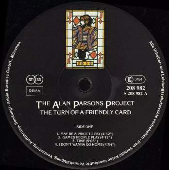 The Alan Parsons Project: The Turn Of A Friendly Card