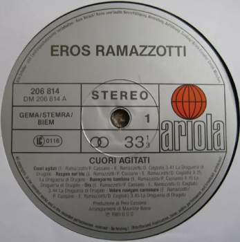 Eros Ramazzotti: Cuori Agitati