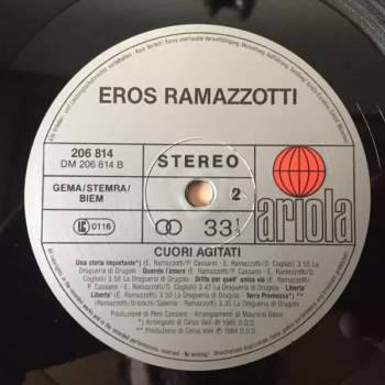 Eros Ramazzotti: Cuori Agitati