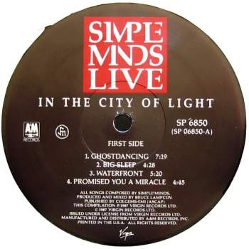Simple Minds: Live In The City Of Light