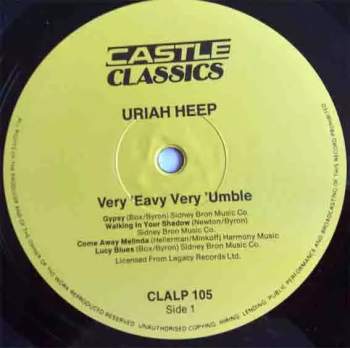 Uriah Heep: ...Very 'Eavy ...Very 'Umble