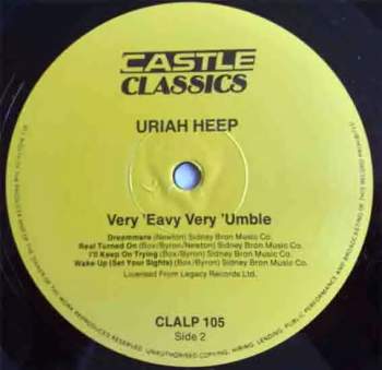 Uriah Heep: ...Very 'Eavy ...Very 'Umble
