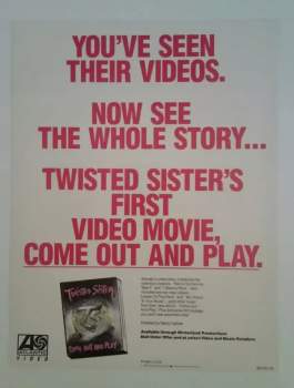 Twisted Sister: Come Out And Play