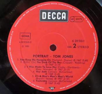 Tom Jones: Portrait