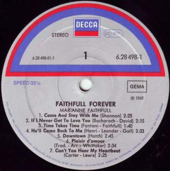 Marianne Faithfull: Faithfull Forever