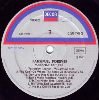 Marianne Faithfull: Faithfull Forever