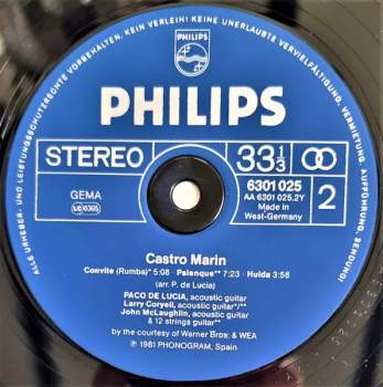 Paco De Lucía: Castro Marin
