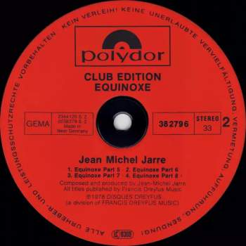 Jean-Michel Jarre: Equinoxe