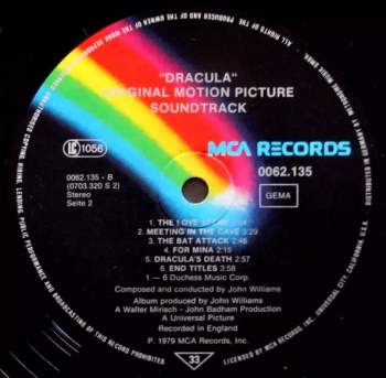 John Williams: Dracula - Original Motion Picture Soundtrack