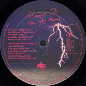 Midnight Oil: Blue Sky Mining