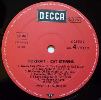 Cat Stevens: Portrait