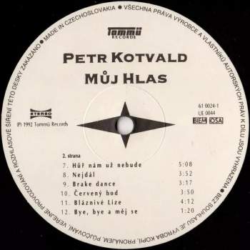 Petr Kotvald: Můj Hlas