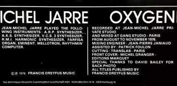 Jean-Michel Jarre: Oxygene