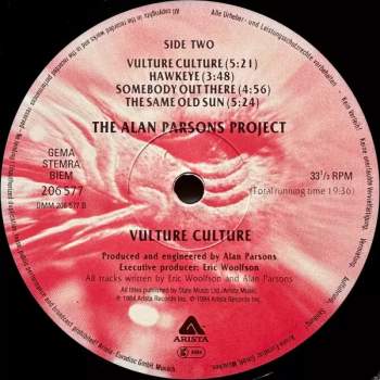 The Alan Parsons Project: Vulture Culture