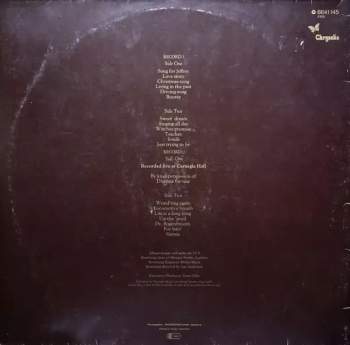 Jethro Tull: Living In The Past