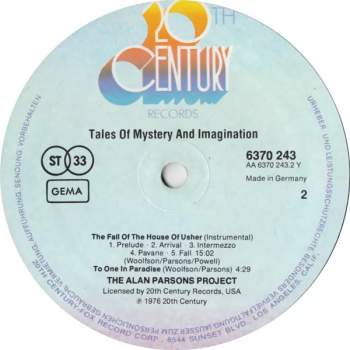 The Alan Parsons Project: Tales Of Mystery And Imagination
