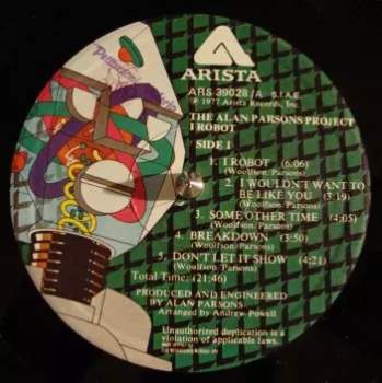 The Alan Parsons Project: I Robot