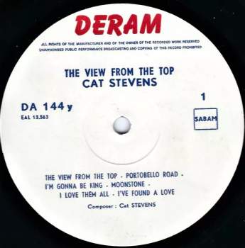 Cat Stevens: The View From The Top