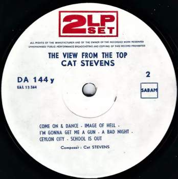 Cat Stevens: The View From The Top