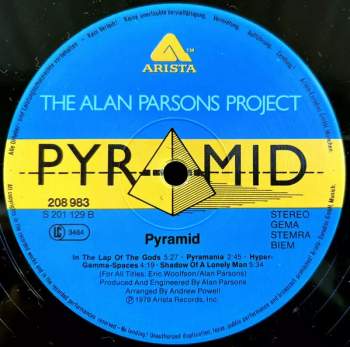 The Alan Parsons Project: Pyramid