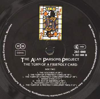 The Alan Parsons Project: The Turn Of A Friendly Card