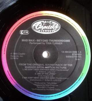 Tina Turner: Mad Max - Beyond Thunderdome - Original Motion Picture Soundtrack