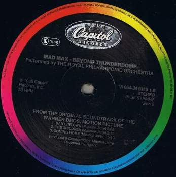 Tina Turner: Mad Max - Beyond Thunderdome - Original Motion Picture Soundtrack