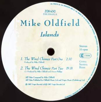 Mike Oldfield: Islands