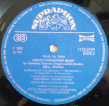 The Czech Philharmonic Orchestra: Česká Mše Vánoční = Czech Christmas Mass