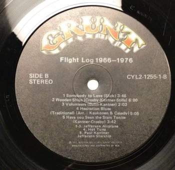 Jefferson Airplane: Flight Log