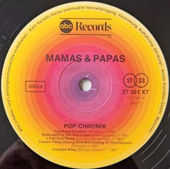 The Mamas & The Papas: Pop Chronik