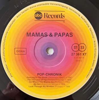 The Mamas & The Papas: Pop Chronik