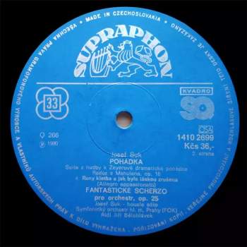 The Czech Philharmonic Orchestra: Pohádka / Fantastické Scherzo
