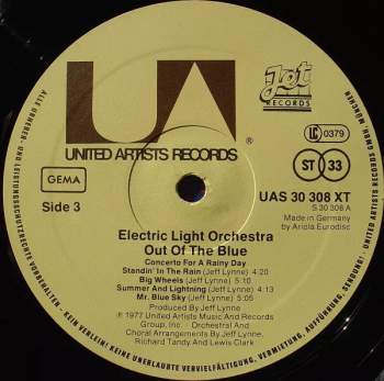Electric Light Orchestra: Out Of The Blue
