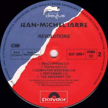 Jean-Michel Jarre: Revolutions