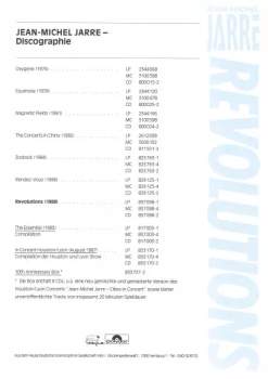 Jean-Michel Jarre: Revolutions