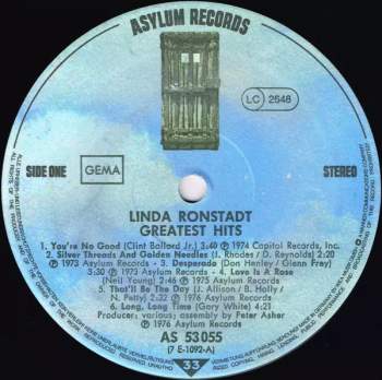 Linda Ronstadt: Greatest Hits