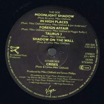 Mike Oldfield: Crises