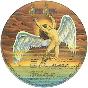 Led Zeppelin: The Soundtrack From The Film The Song Remains The Same