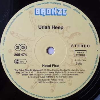 Uriah Heep: Head First