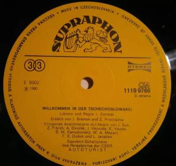 Various: Willkommen In Der Tschechoslowakei