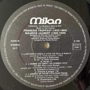 François Truffaut: Musiques De Films