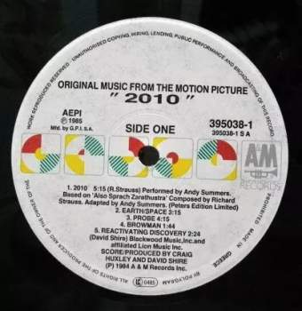 David Shire: 2010 (Original Music From The Motion Picture)
