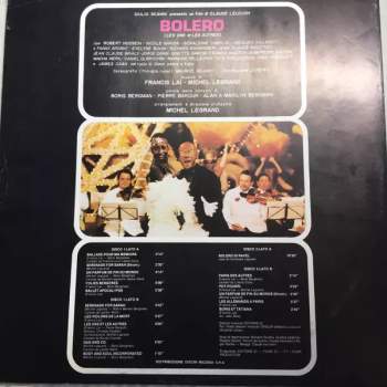 Francis Lai: Bolero (Colonna Sonora Originale)