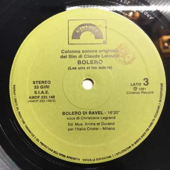 Francis Lai: Bolero (Colonna Sonora Originale)