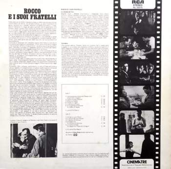 Nino Rota: Rocco E I Suoi Fratelli (Colonna Sonora Originale Del Film)