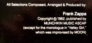 Frank Zappa: Ship Arriving Too Late To Save A Drowning Witch